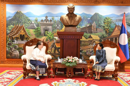 Vice President Receives Farewell Call from U.S. Ambassador